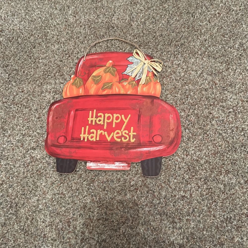 Fall decor sign
